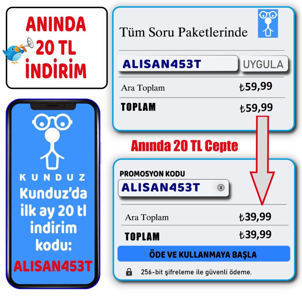 Kunduz İndirim Kodu Nasıl
