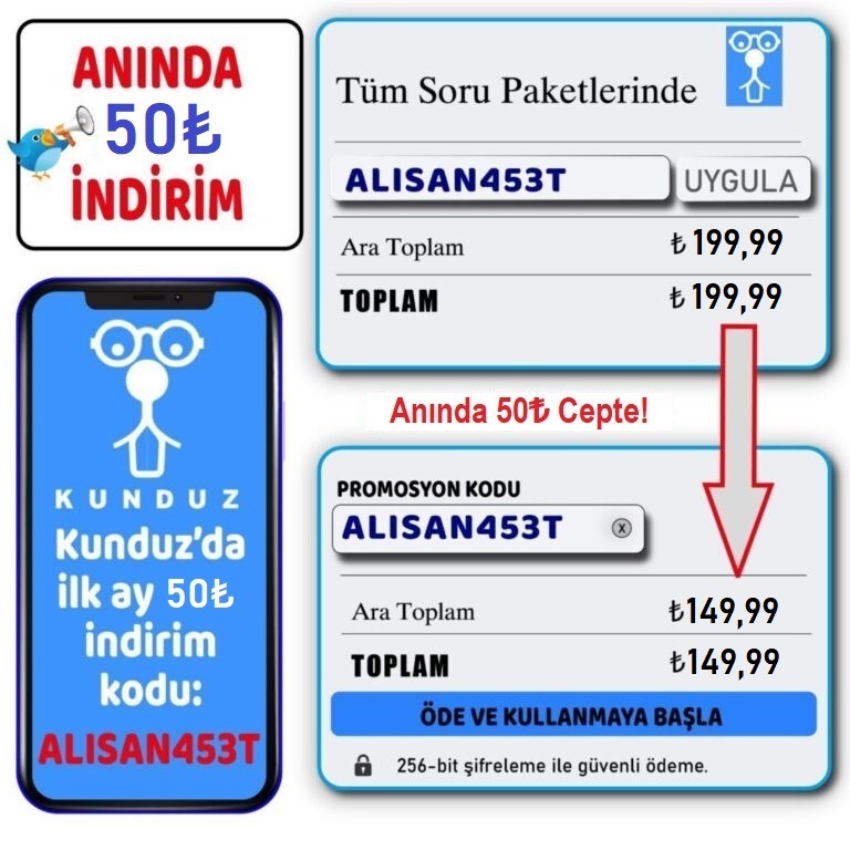Kunduz İndirim Kodu Nasıl
