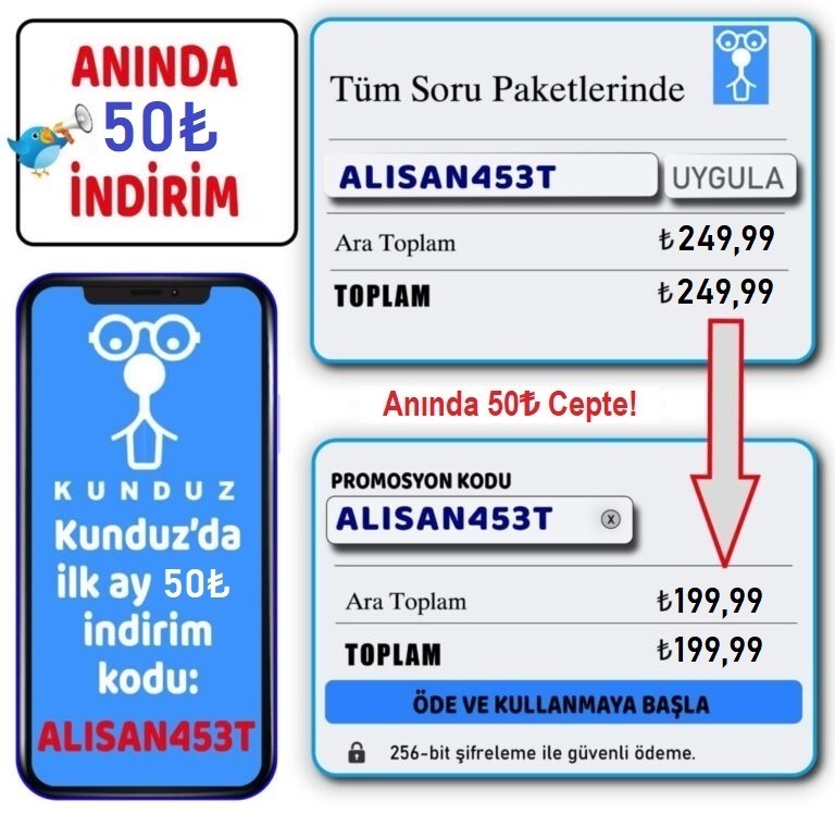 Kunduz indirim kodu