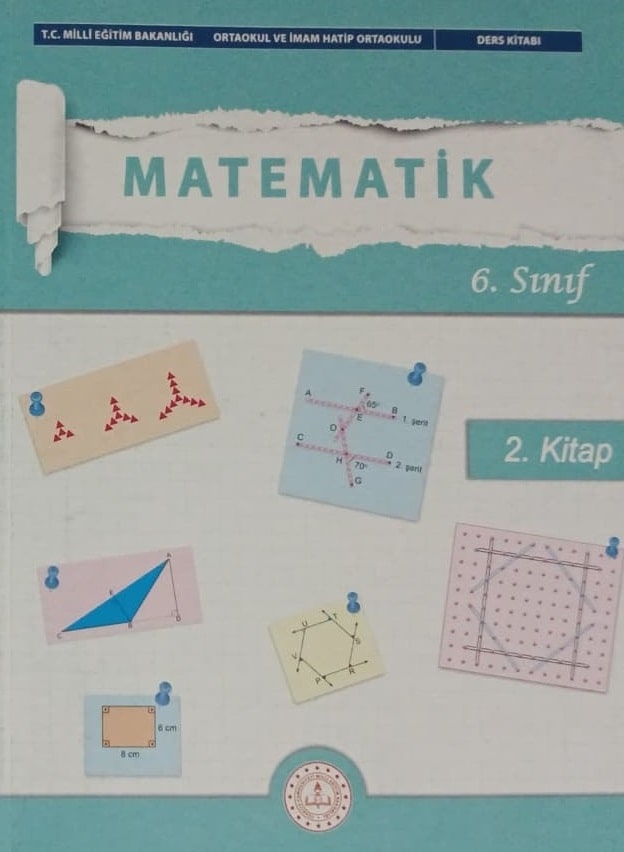 6.Sınıf Matematik 2.Ders Kitabı 2025-2026 Yeni Müfredat