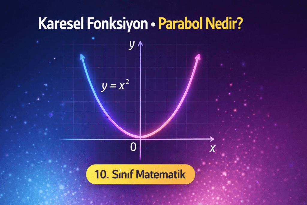 10.Sınıf Matematik Karesel Fonksiyon-Parabol