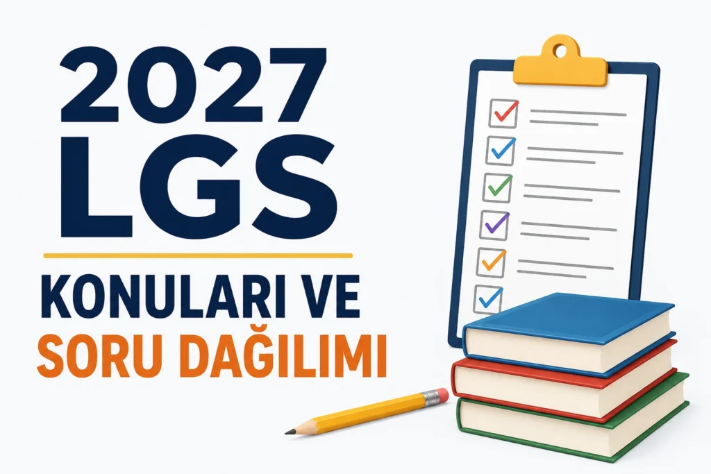 2027 LGS konuları ve soru dağılımı
