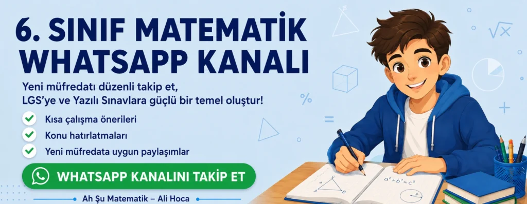 6.Sınıf Matematik Kanalı